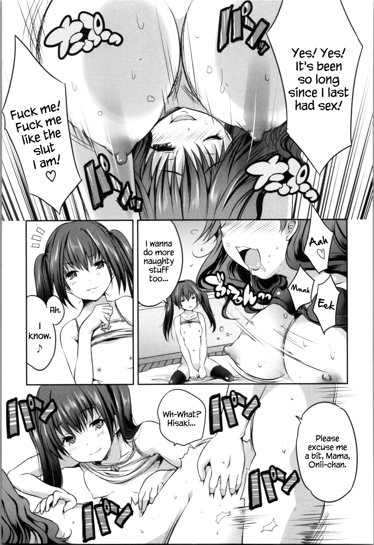 Hentai Manga Comic-Even Though I Didn't Do Anything I Got Reverse Raped By This Mom!-Read-73